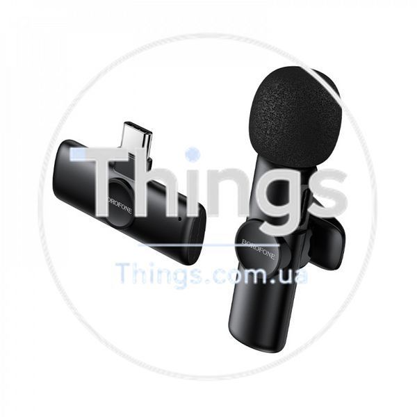 Беспроводной микрофон для телефона USB C &mdash; Borofone BFK16 K2-000083183 фото