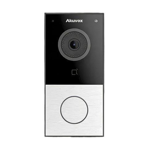 IP-відеопанель з Wi-Fi 2Mp Akuvox E12W SIP зі зчитувачем Mifare / NFC / BLE K3-87-00047 фото