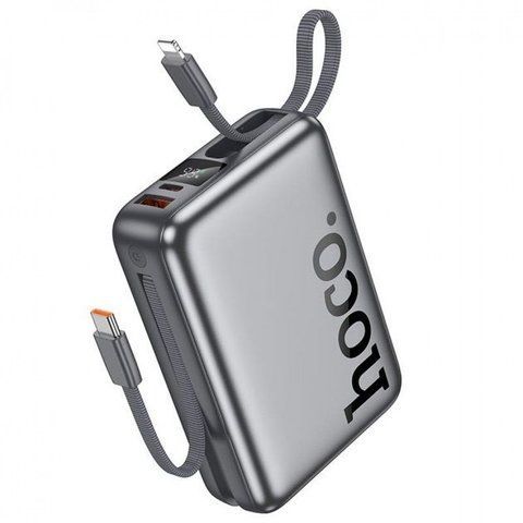 Power Bank 20000 mAh&nbsp;| 22.5W+PD20W&nbsp;&mdash; Hoco Q39 &mdash; Metal Grey K2-000080868 фото
