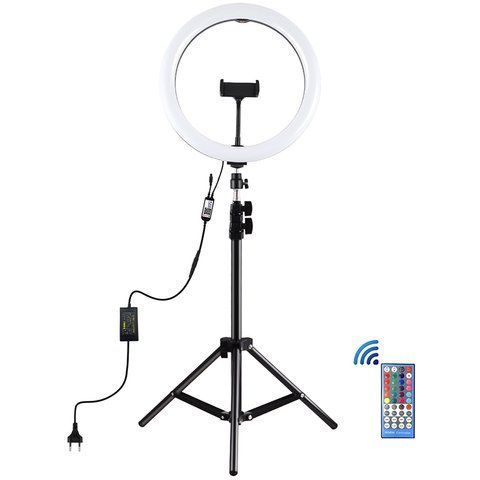 Кільцева LED лампа Puluz PKT3050EU 12"+ штатив 1,1 м РР-PKT3050EU фото