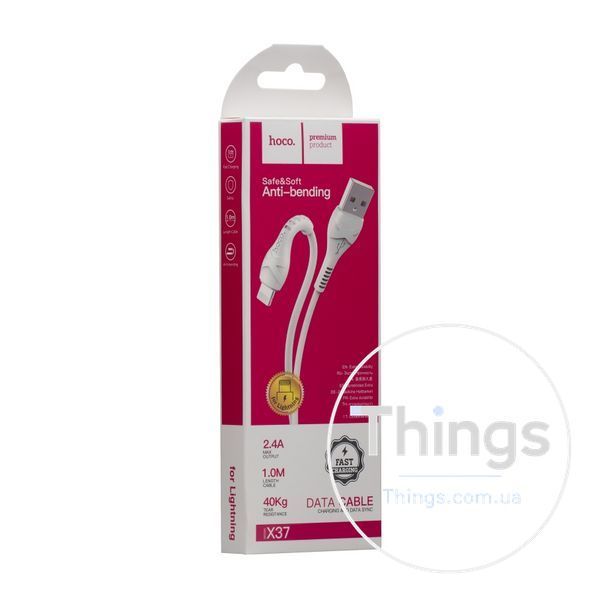 Кабель USB Hoco X37 Cool Power Charging Lightning Од1-00030267 фото