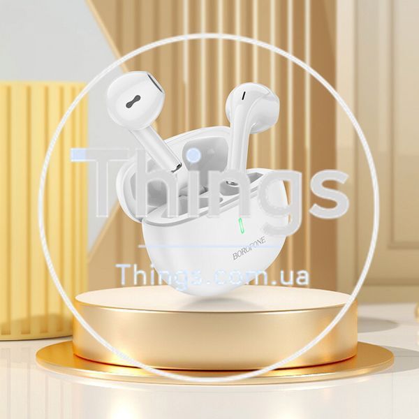 Bluetooth гарнітура TWS Borofone BW33 Handsome &mdash; Sierra Blue К2-000073899 фото