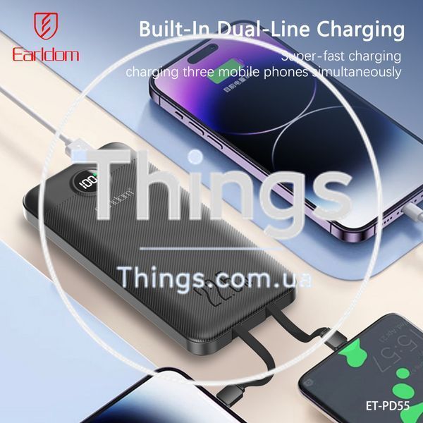 Power Bank 10000 mAh &mdash; Earldom ET-PD55 K2-000083384 фото