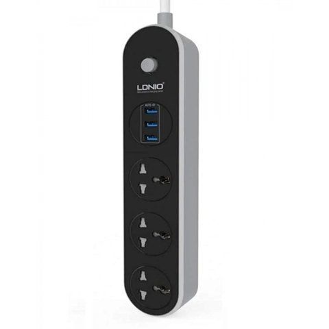 Фільтр живлення 3U 3P 3.1A 1.6m Ldnio SC3301 K2-000063034 фото