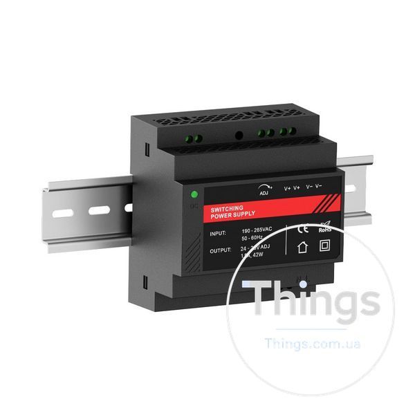 Джерело безперебійного живлення Kraft PSU-24015DIN(P) 24V з кріпленням на DIN-рейку K3-43-00111 фото