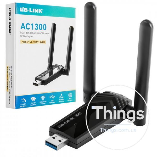 USB WiFi Wireless Adapter &mdash; LB-Link AC1300 К2-000080228 фото