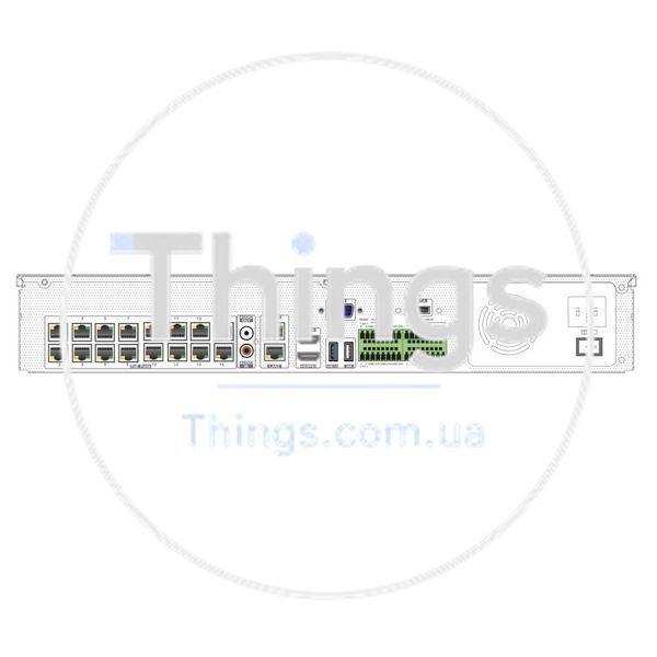 IP-відеореєстратор 32-канальний 12Mp TVT TD-3332H4-16P-B2(320-256) з 16 портами PoE K3-77-00408 фото