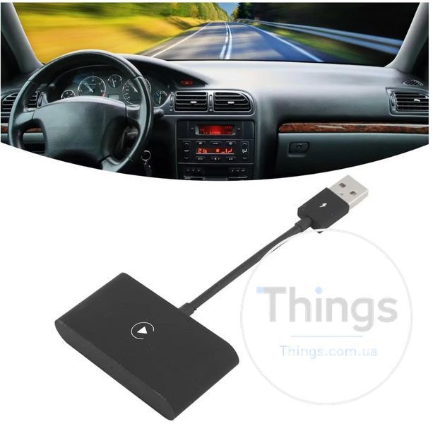 Автомобільний адаптер для бездротового зв'язку CarPlay і Apple Wireless Car Adapter K1-000335 фото