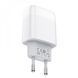 Home Charger 2.4A 2U USB C Cable (1m) Hoco C73A &mdash; White K2-000068642 фото 6