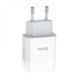 Home Charger 2.4A 2U USB C Cable (1m) Hoco C73A &mdash; White K2-000068642 фото 3