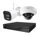 Комплект IP-відеонагляду на 2 камери TVT IP-Video Kit 2x5Mp (D/B) WiFi: 1 циліндрична 5Mp WiFi відеокамера + 1 купольна 5Mp WiFi відеокамера + 4-канальний 8Mp відеореєстратор K3-77-00327-77-00472-4 фото 1