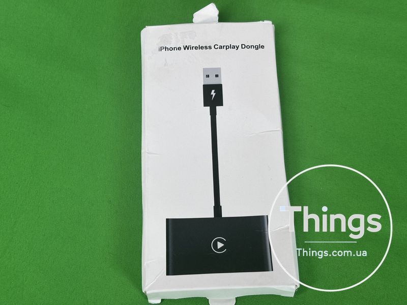 Автомобільний адаптер для бездротового зв'язку CarPlay і Apple Wireless Car Adapter K1-000335 фото