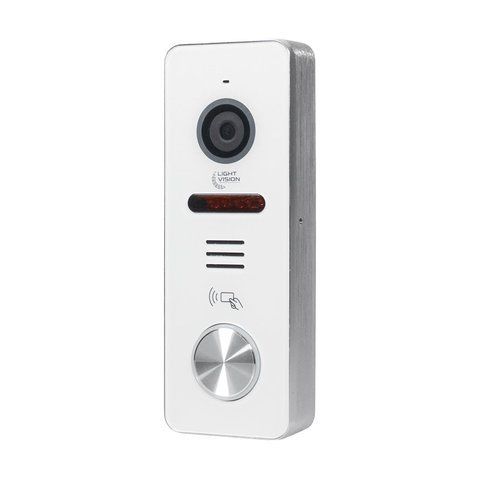 Відеопанель Light Vision RIO FHD(RF) Silver зі зчитувачем Mifare K3-82-00222 фото