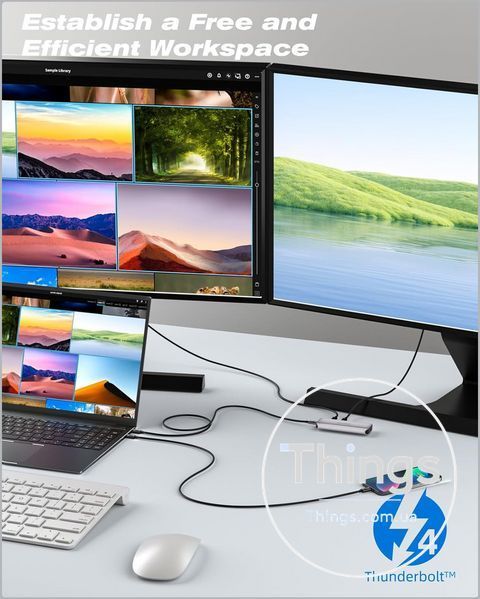 Кабель Thunderbolt 4 USB-C 1м, 240W 40Gbps 5A USB Type-C 8K/dual 4K PD швидка зарядка чорний сертифікований K1-000862 фото