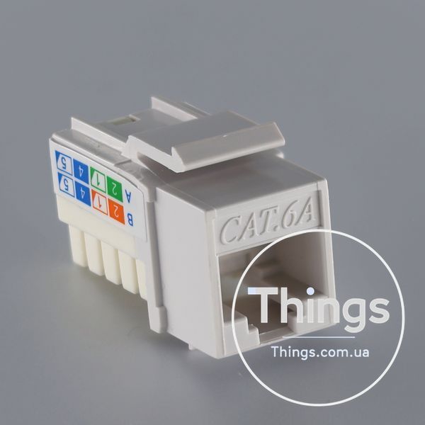 Модуль KeyStone RJ45 UTP, кат. 5e, 6, 6a, 110, Slim, W - 16.6 мм CM-10436 фото