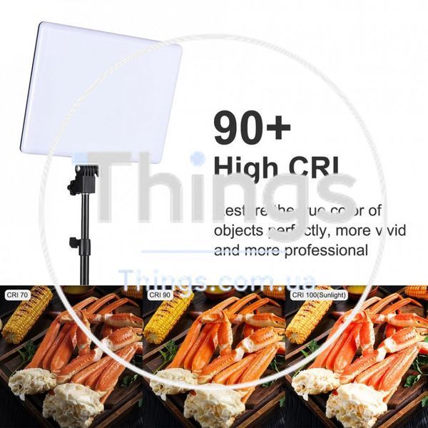 Лампа видеосвет LED A111 33x25 cm 416 Lights 3200K-5500K К2-000075515 фото