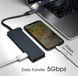 Хаб Док-станция Концентратор Elexlinco G-TP016N 5-in-1 USB-C Adapter with 4K HDMI, 100W Power Delivery K1-000168 фото 7