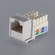 Модуль KeyStone RJ45 UTP, кат. 5e, 6, 6a, 110, Slim, W - 16.6 мм CM-10436 фото 5