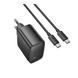 Мережевий Зарядний Пристрій Hoco CS63A 1USB/1USB-C PD65W/QC GAN+Type-C to Type-C Од1-00045171 фото 3