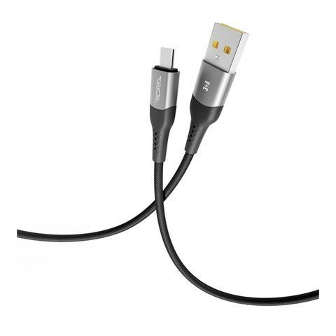 Кабель USB Ridea RC-US42 UltraStrong MicroUSB 3A 2m Од1-00041762 фото
