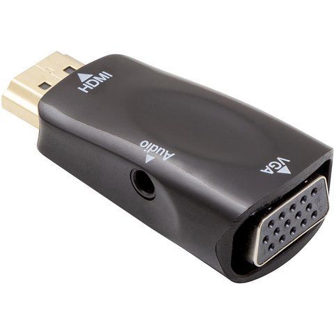 Перехідник PowerPlant HDMI - VGA РР-CA910267 фото