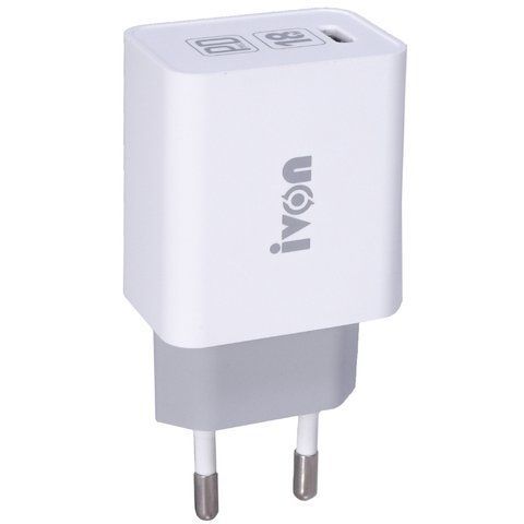 Home Charger | 18W | PD | USB С to Lightning Cable (1m) &mdash; iVon (AD-48) Rapid К2-000068446 фото
