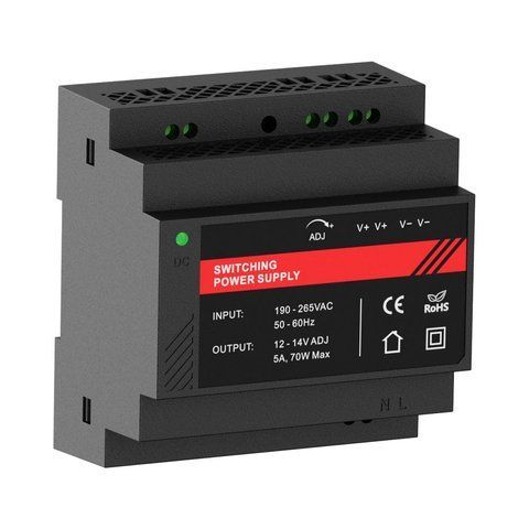 Джерело безперебійного живлення Kraft PSU-1205DIN(P) з кріпленням на DIN-рейку K3-43-00108 фото