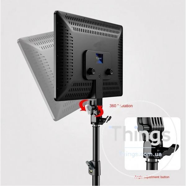 Лампа видеосвет LED A118 45х32 cm 700 Lights 3000K-6500K Remote К2-000075504 фото