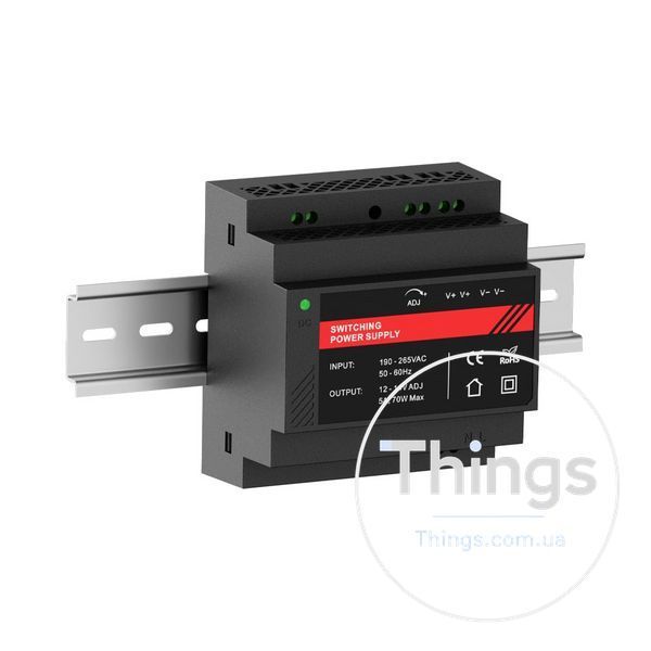Джерело безперебійного живлення Kraft PSU-1205DIN(P) з кріпленням на DIN-рейку K3-43-00108 фото