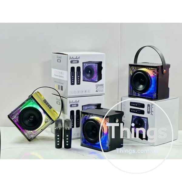 Bluetooth Speaker & 2 Microphones CL-227 &mdash; Black К2-000078667 фото
