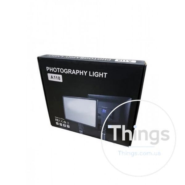 Лампа видеосвет LED A118 45х32 cm 700 Lights 3000K-6500K Remote К2-000075504 фото