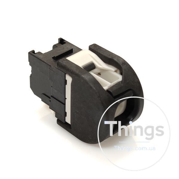 Модуль Keystone UTP RJ45 кат. 6А, чорний, Corning CM-9549 фото