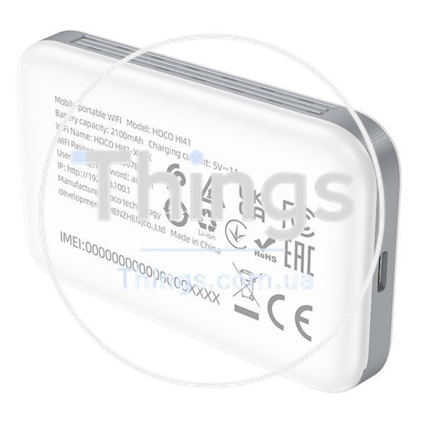 Модем Hoco HI41 Portable Mobile WiFi Transmitter (free sim) Од1-00046662 фото