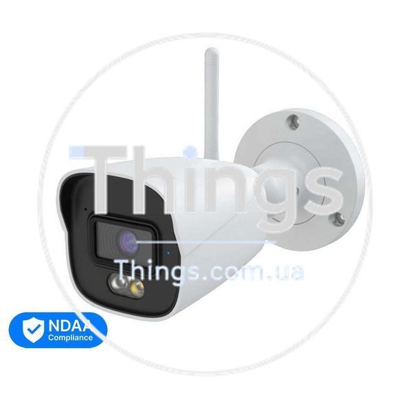 Комплект IP-відеонагляду на 2 камери TVT IP-Video Kit 2x5Mp (B) WiFi: 2 циліндричні 5Mp WiFi відеокамери + 4-канальний 8Mp відеореєстратор K3-77-00327-77-00472-3 фото