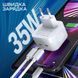 Мережевий зарядний пристрій Choetech Q5008 PD35W 2xUSB-C White K3-43-00173 фото 4