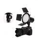 Светодиодный осветитель LED JSL-216 16x15 cm 128 Lights 2700K-6500K Remote K2-000075516 фото 3
