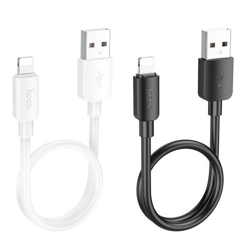 Кабель USB Hoco X96 Lightning 2.4A 0.25m Од1-00046973 фото