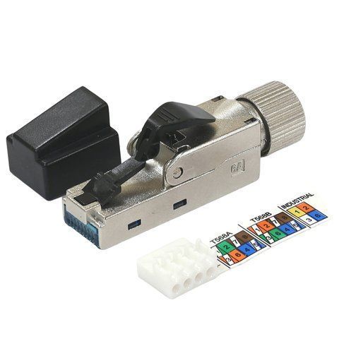 Коннектор RJ45, STP, кат. 6А, AWG 22-27, Corning CM-9564 фото
