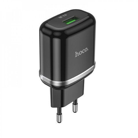 Home Charger | 18W | QC3.0 &mdash; Hoco N3 &mdash; Black К2-000071422 фото