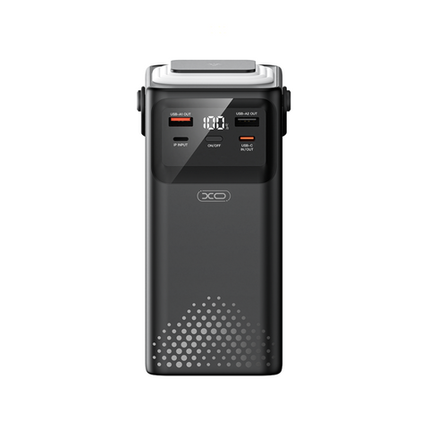 Універсальна Мобільна Батарея Power Bank XO PR287 PD20W+QC22.5W Four Cables + Lighting Fast Charging 80000mAh Од1-00048822 фото