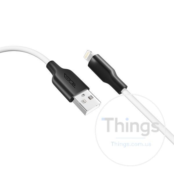 Кабель USB Ridea RC-M134 Soft Silico 12W Lightning Од1-00037064 фото
