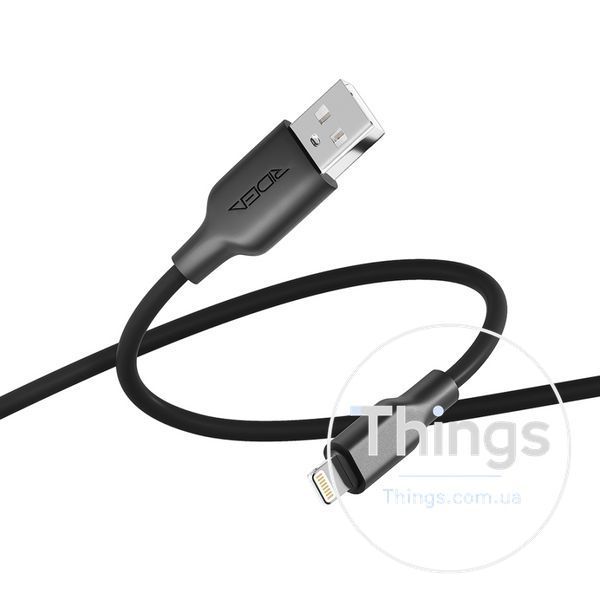 Кабель USB Ridea RC-M134 Soft Silico 12W Lightning Од1-00037064 фото