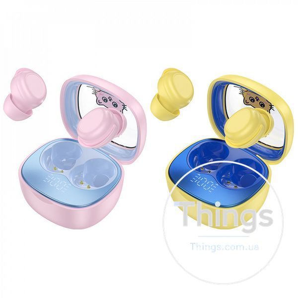 Bluetooth гарнітура TWS Hoco EW111 &mdash; Pink К2-000080729 фото