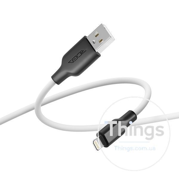Кабель USB Ridea RC-M134 Soft Silico 12W Lightning Од1-00037064 фото