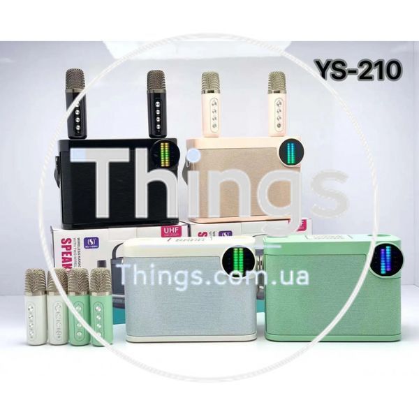 Bluetooth Speaker & 2 Microphones &mdash; YS-210 К2-000078979 фото