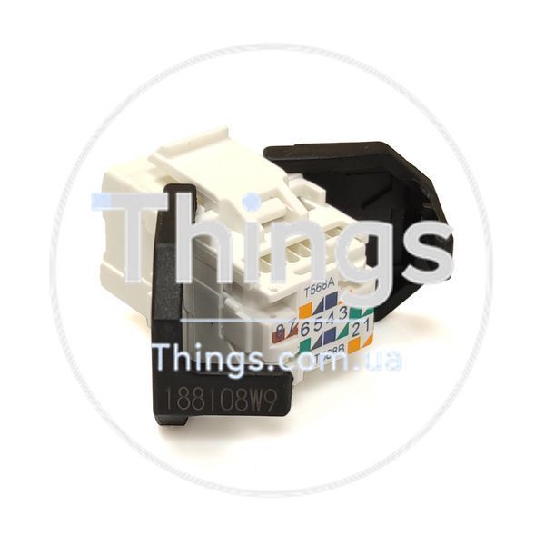 Модуль Keystone UTP RJ45 кат. 6, белый, Corning CM-2939 фото