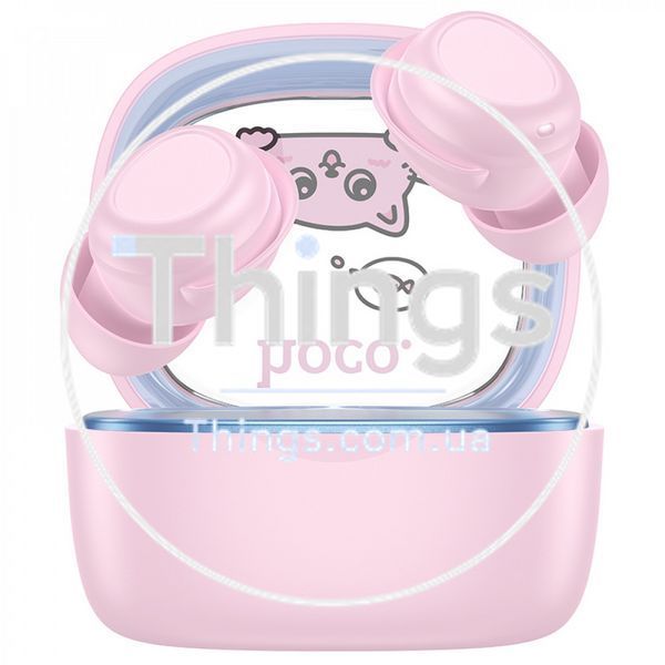 Bluetooth гарнітура TWS Hoco EW111 &mdash; Pink К2-000080729 фото