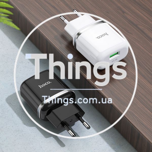 Home Charger | 18W | QC3.0 &mdash; Hoco N3 &mdash; Black К2-000071422 фото