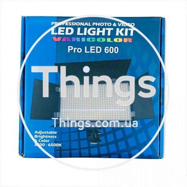 Лампа видеосвет LED | U600E | RGB | 21х12 cm | 480 Lights | 3200K-5500K | Remote К2-000075546 фото