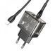 Home Charger 20W 1U 1C PD QC3.0 C to Lightning Cable (1m) Hoco N34 Dazzling __ &mdash; Transparent Black K2-000077492 фото 5